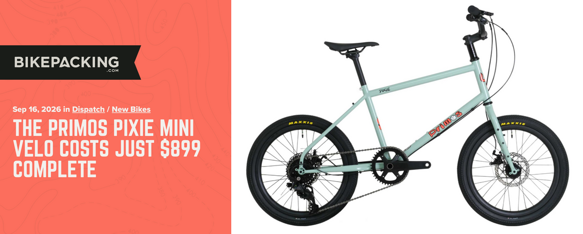 Bikepacking.com introduces the new Primos Pixie